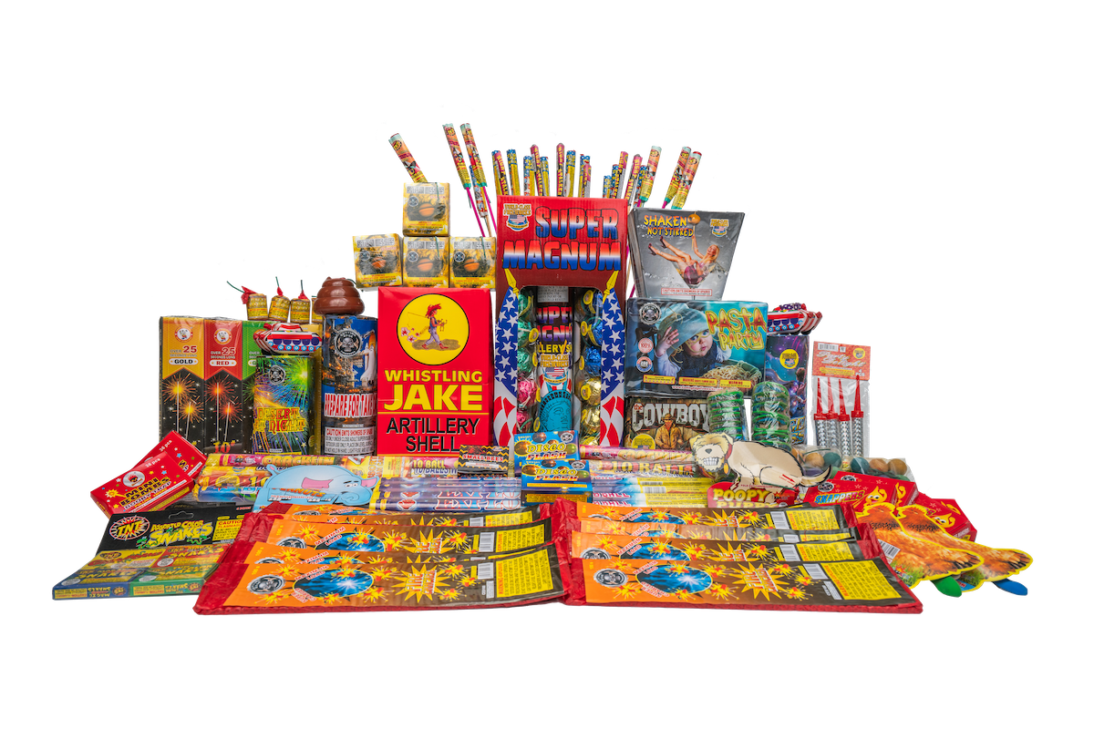 Gorilla Box Fireworks Sampler (case)- - Red Apple Fireworks