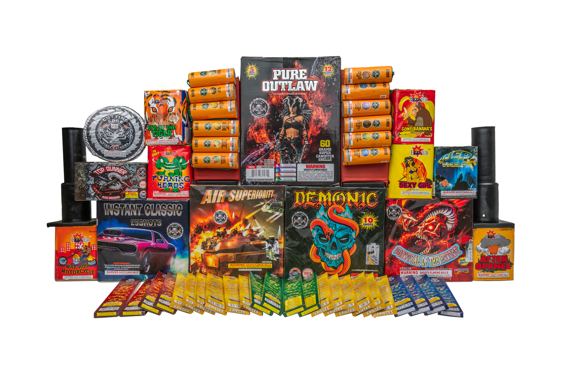 Gorilla Box Fireworks Sampler (case)- - Red Apple Fireworks